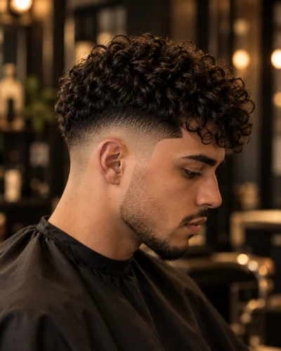 Low Taper + Curls