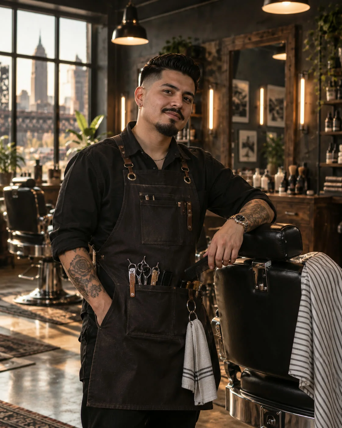 Mateo Cruz, Precision Fades & Beard Work